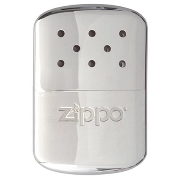 Каталитическая грелка ZIPPO, алюминий с покрытием глянцевый хром | High Polish Chrome, серебристая, 12 ч, 66x13x99 мм