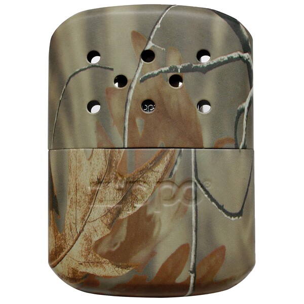 Каталитическая грелка ZIPPO, алюминий с покрытием камуфляж | REALTREE®, матовая, на 12 ч, 66x13x99 мм