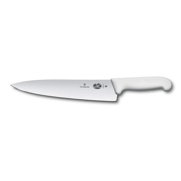 Нож разделочный VICTORINOX Fibrox, 25 см, белый