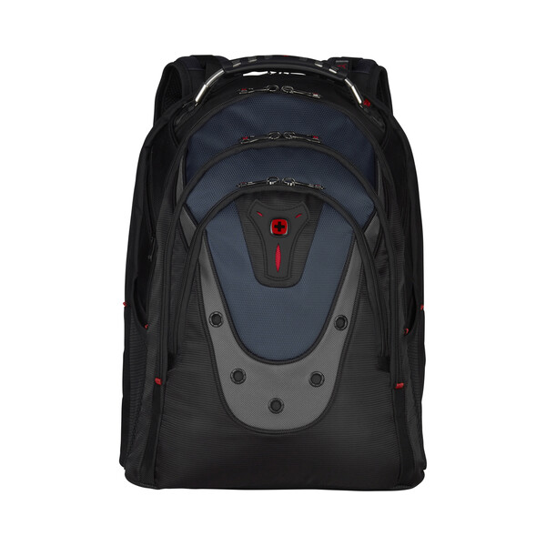 Рюкзак WENGER Ibex 17", черный/синий, полиэстер/ПВХ, 37 x 26 x 47 см, 23 л