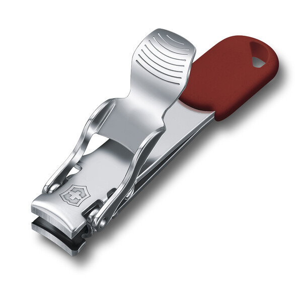 Книпсер VICTORINOX с отверстием для шнурка, сталь, красный, в блистере