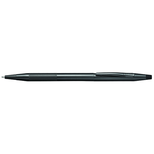 Шариковая ручка CROSS коллекция «ВЕЧНАЯ КЛАССИКА | CENTURY CLASSIC» Black Micro Knurl