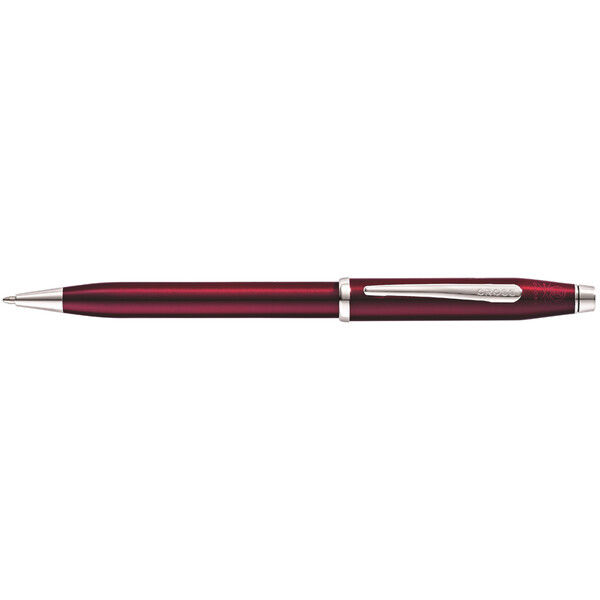 Шариковая ручка CROSS коллекция «ВЕЧНАЯ КЛАССИКА 2.0 | CENTURY CLASSIC II» Translucent Plum Lacquer