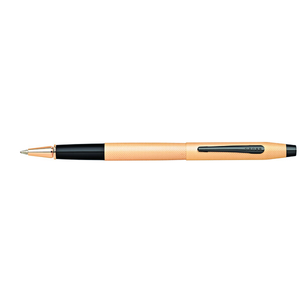 Ручка-роллер CROSS коллекция «ВЕЧНАЯ КЛАССИКА | CENTURY CLASSIC» Brushed Rose Gold PVD