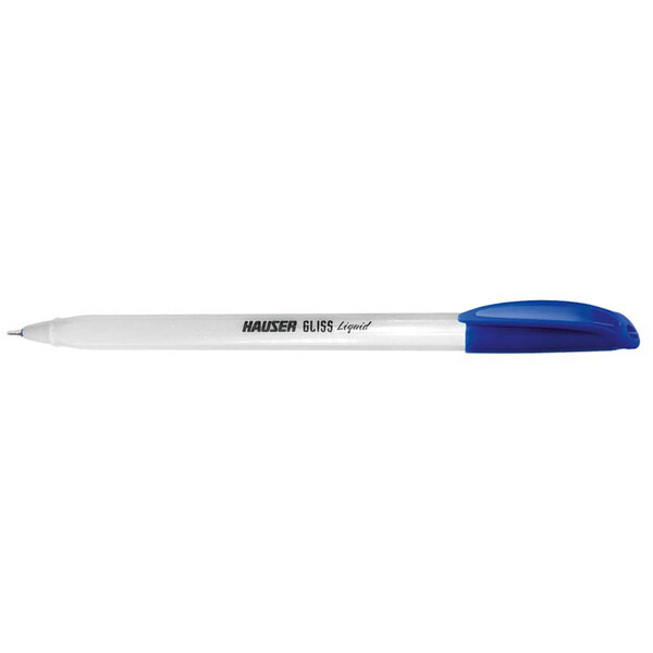 Шариковая ручка Hauser Gliss Pearl, пластик, цвет синий