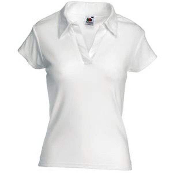 Поло женское "Lady-Fit Rib Polo"