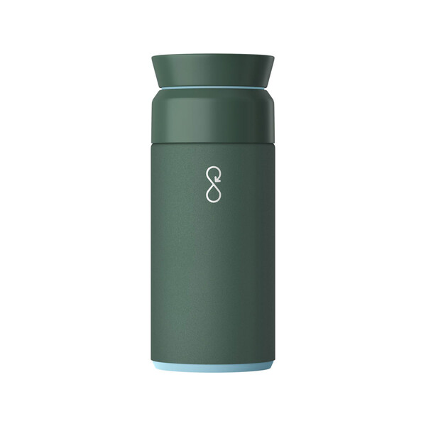 Термос Ocean Bottle объемом 350 мл, зеленый лесной