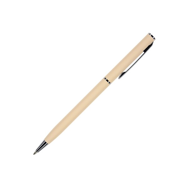 Ручка шариковая автоматическая BrunoVisconti® "PALERMO" цвет корпуса пудровый, soft-touch, 0.7 мм