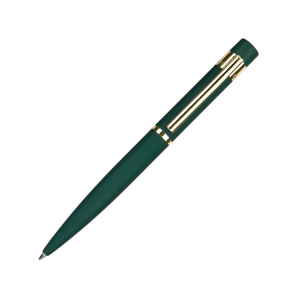 Ручка шариковая автоматическая BrunoVisconti "VERONA" цвет корпуса зеленый, soft-touch, 1 мм, синяя