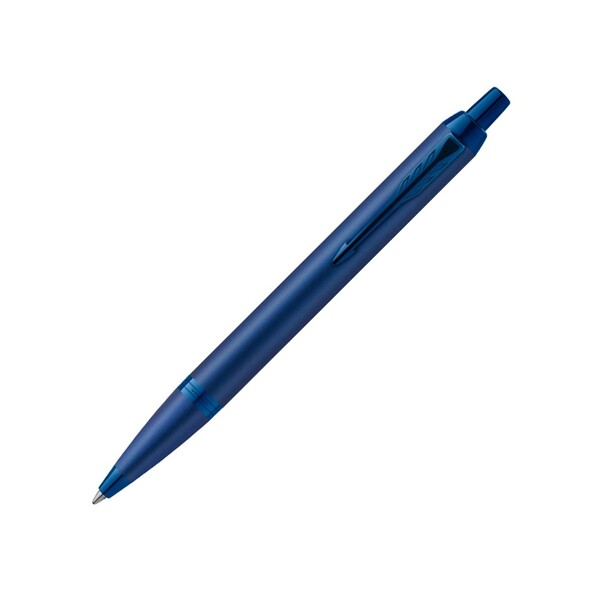 Шариковая ручка Parker IM Monochrome Blue, стержень:M, цвет чернил: blue, в подарочной упаковке.