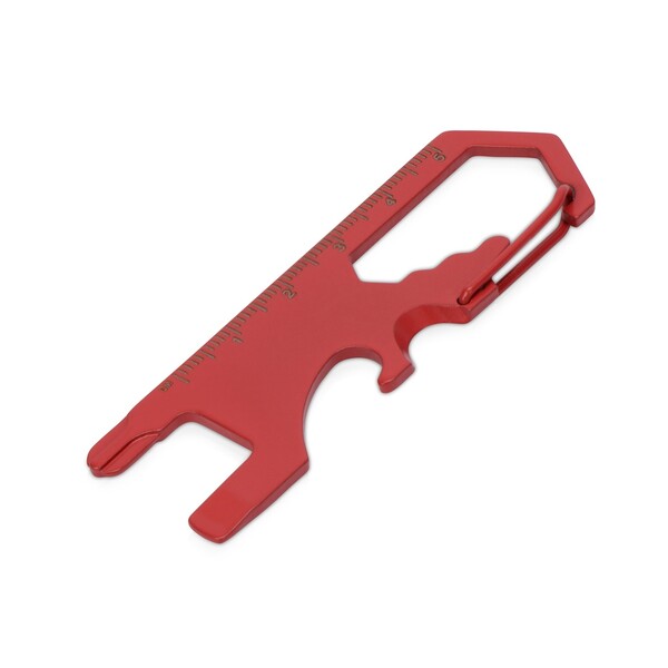 Мультиинструмент "Carabiner", красный