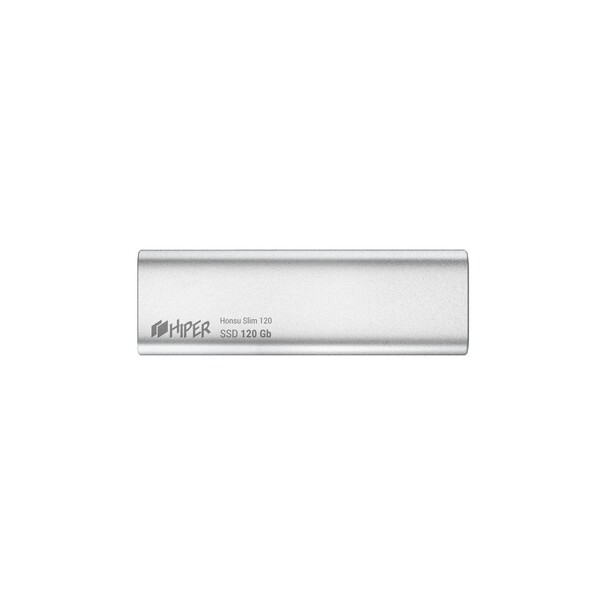 Внешний SSD накопитель «Honsu Slim 120» 120GB USB3.1 Type-C, Slim, Hiper