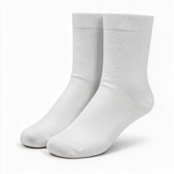 Носки Socks женские белые, р-м 25