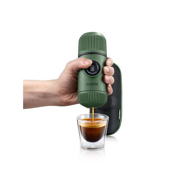 Ручная мини-кофемашина (WACACO Nanopresso) WCCMSGR (Ручная мини-кофемашина цв. Moss Green)