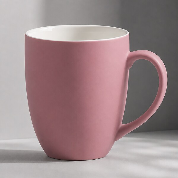 Кружка с покрытием soft-touch “Tulip Gum”, пыльно-розовый
