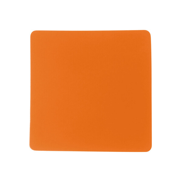 ПАТЧ КВАДРАТ soft-touch (оранжевый ) 5,5 х 5,5 см