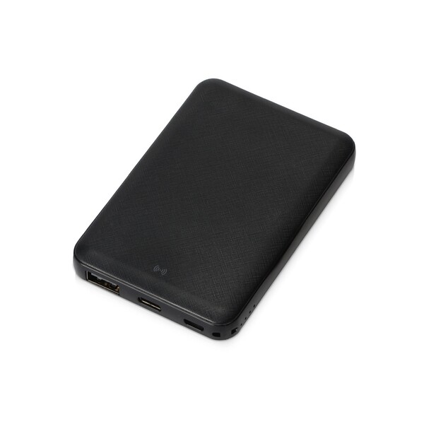 Портативное беспроводное зарядное устройство "Grind Air", 5000 mAh