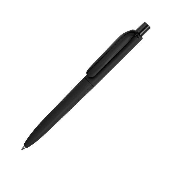 Ручка шариковая Prodir DS8 PRR "софт-тач", черный