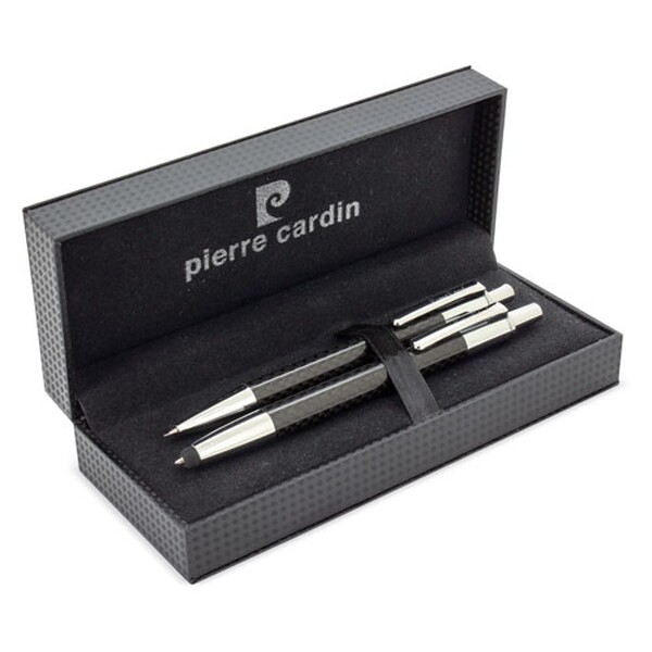 Набор ручки и механического карандаша TOUCH CARBON FIBER PIERRE CARDIN