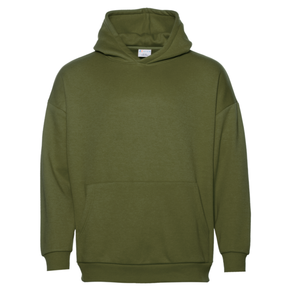 Худи унисекс STAN оверсайз 320, 69, Оливковый хаки,  (36)  (44/XS)