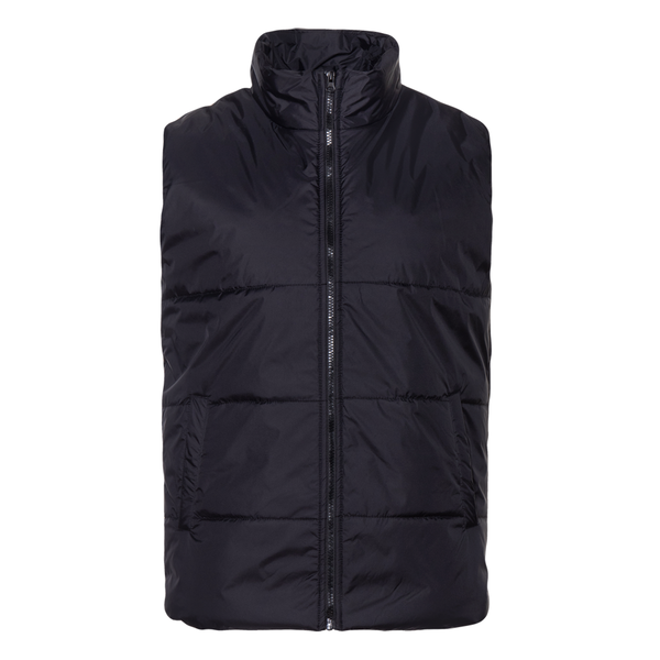 Жилет унисекс STAN утепленный таффета 210T,200, 84, Чёрный,  (20)  (54/XXL)
