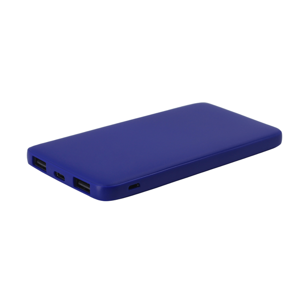 Внешний аккумулятор Bplanner Power 1 ST, софт-тач, 5000 mAh (Синий)