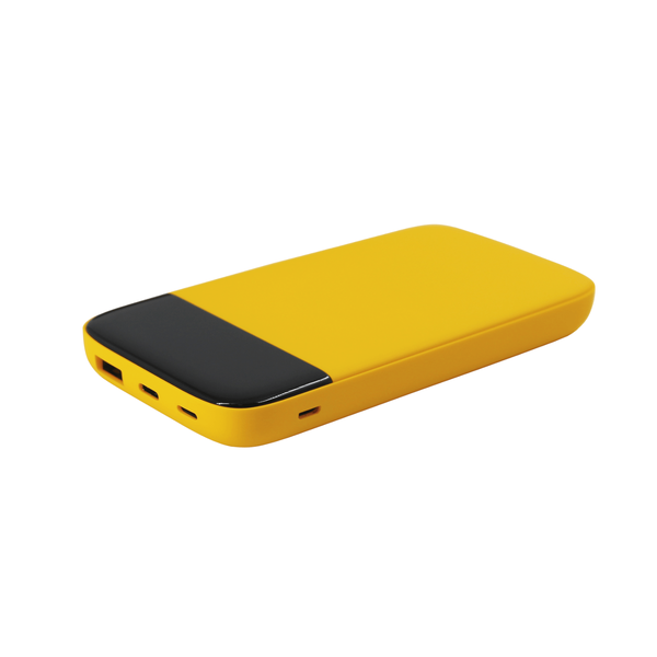 Внешний аккумулятор Bplanner Power 3 ST, софт-тач, 10000 mAh (Желтый)