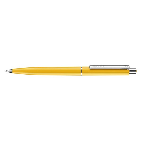 Шариковая авторучка Senator  с металлическими деталями "Point Polished" (Жёлтый)