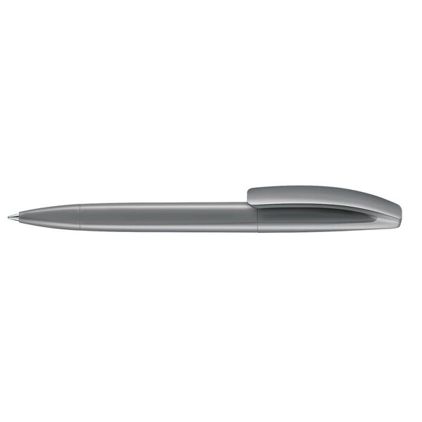 Шариковая ручка Senator с поворотным механизмом "Bridge Polished" (Серый)