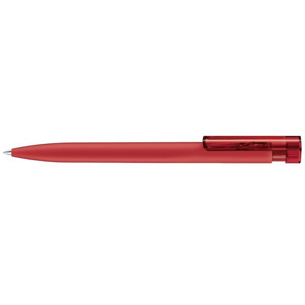 Шариковая ручка Senator с нажимным механизмом "Liberty Soft Touch" (Красный)