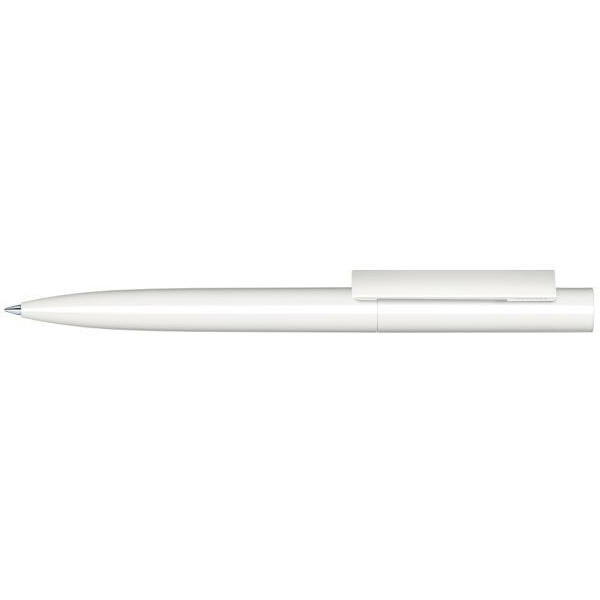 Шариковая ручка Senator с поворотным механизмом "Headliner Polished  Basic" (Белый; Белый)