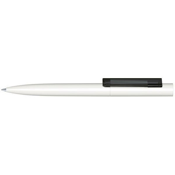 Шариковая ручка Senator с поворотным механизмом "Headliner Polished  Basic" (Белый; Чёрный)