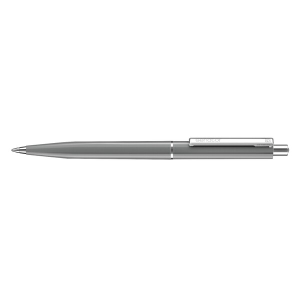 Шариковая авторучка Senator  с металлическими деталями "Point Polished" (Серый)
