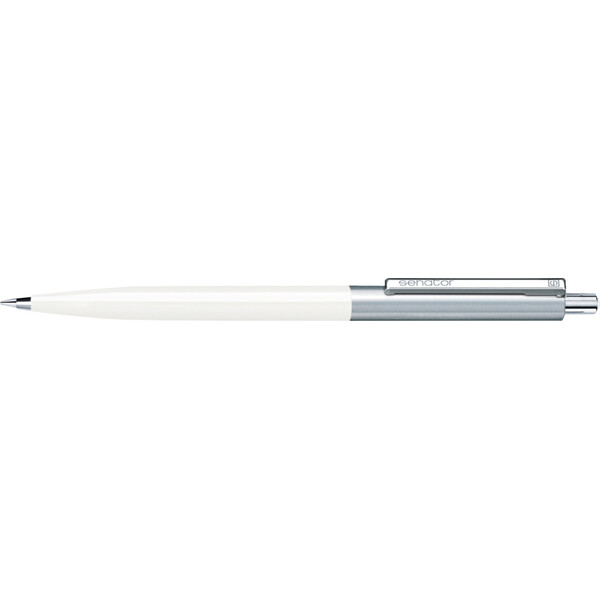 Шариковая авторучка Senator "Point Metal, Ball pen" (Белый)
