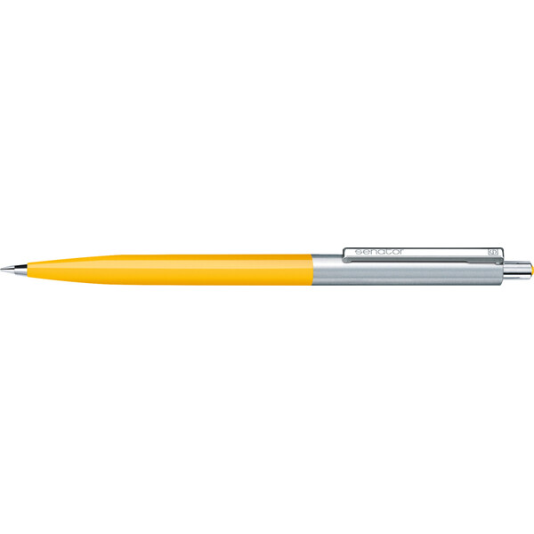 Шариковая авторучка Senator "Point Metal, Ball pen" (Жёлтый)